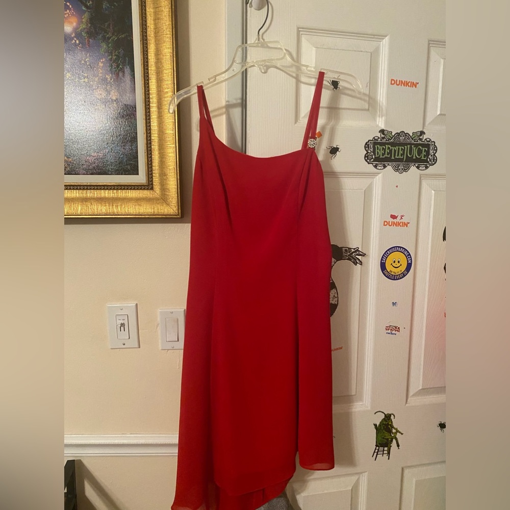 Red Scott McClintock dress size 10